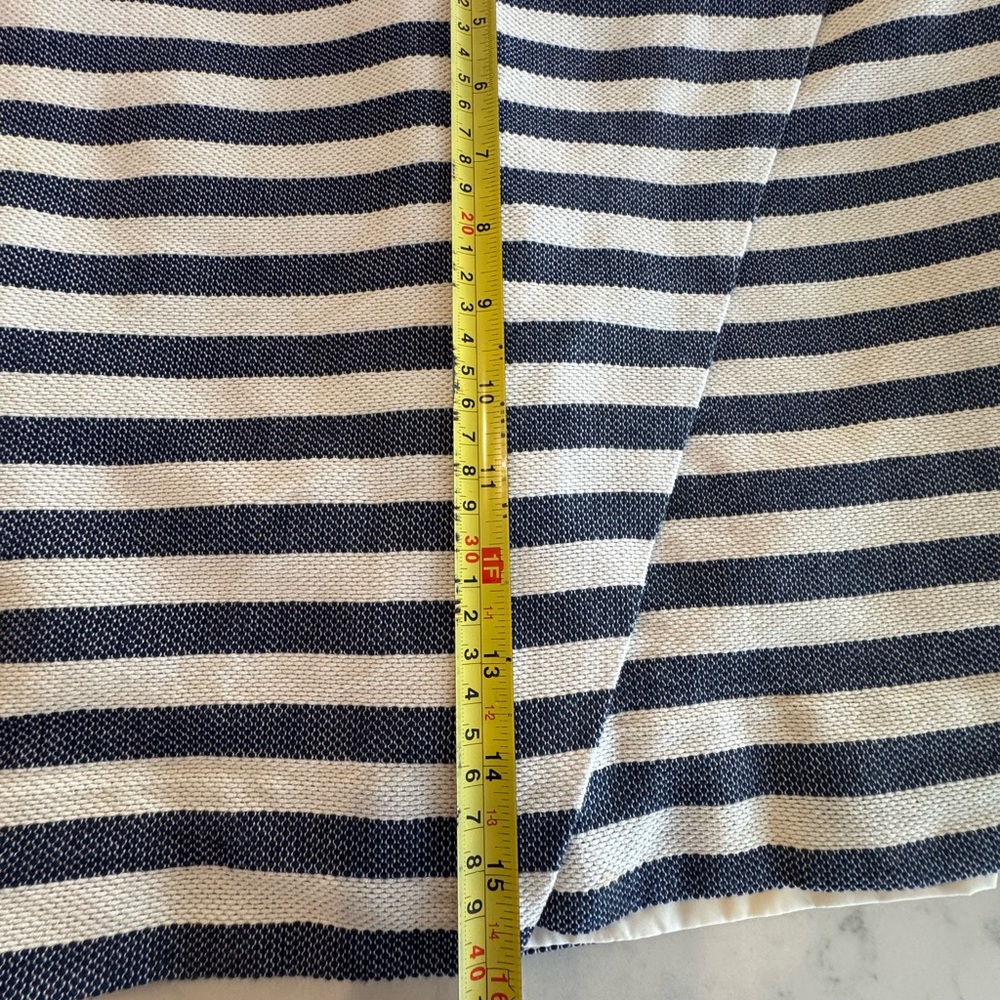J. Crew Navy and White Striped Mini Skirt - Picture 9 of 12